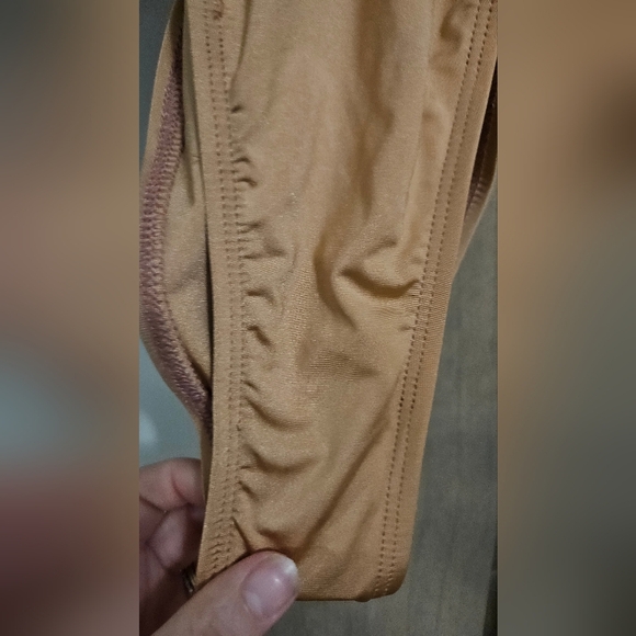 RIS-K SWIMWEAR Sol One Piece High Cut One Piece Swimsuit In Sheen Pampas.S NWT - Picture 11 of 13